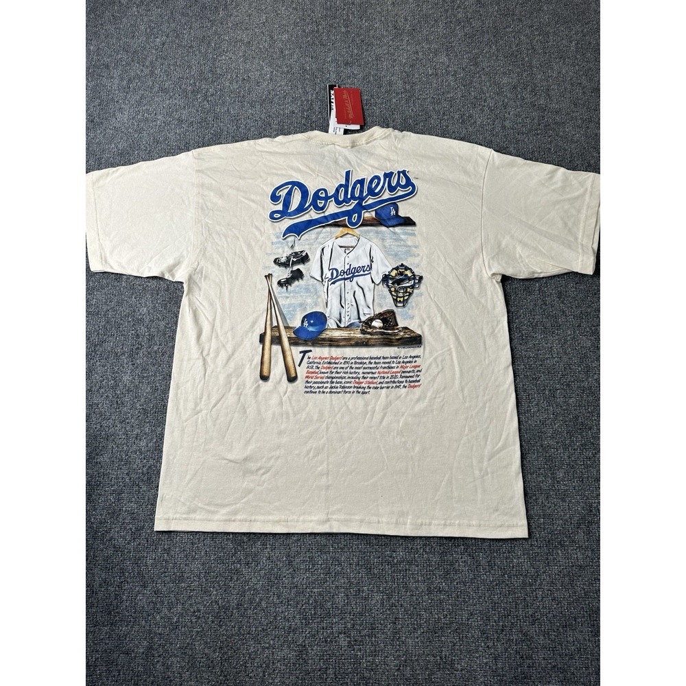 Mens Los Angeles Dodgers Mitchell & Ness Graphic T Shirt, Size XXL